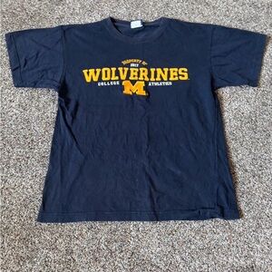 University of Michigan Wolverines T-shirt Mens large/medium
